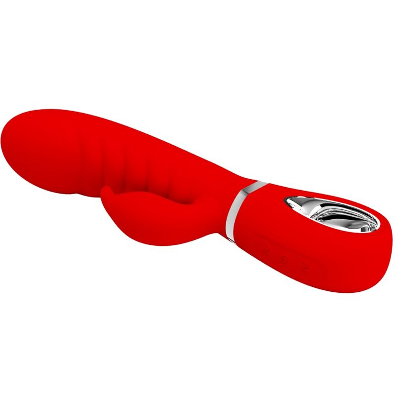 PRETTY LOVE - Prescott Multifunction G-Spot Vibrator Red