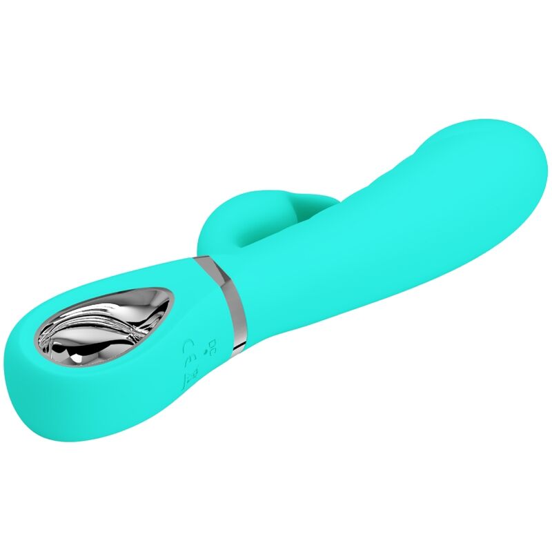 PRETTY LOVE - Prescott Multifunction G-Spot Vibrator Aqua Green