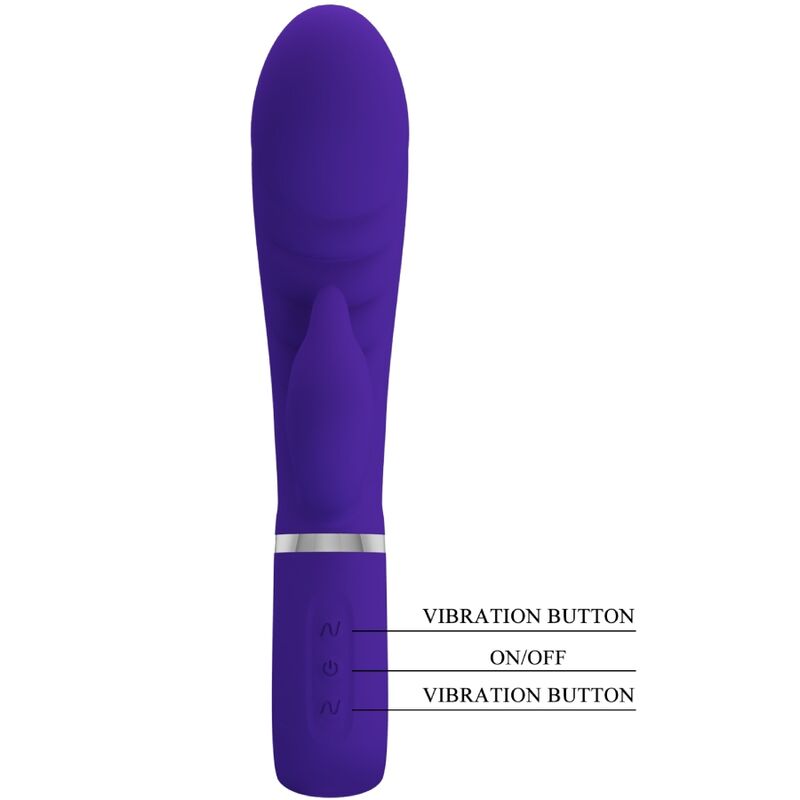 PRETTY LOVE - Prescott Multifunction G-Spot Vibrator Purple