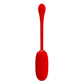PRETTY LOVE - Julius Waterdicht-Oplaadbaar Vibrating Egg Rood