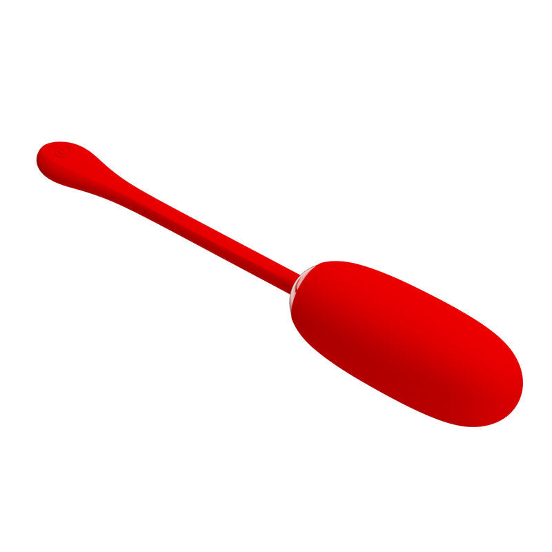PRETTY LOVE - Julius Waterdicht-Oplaadbaar Vibrating Egg Rood