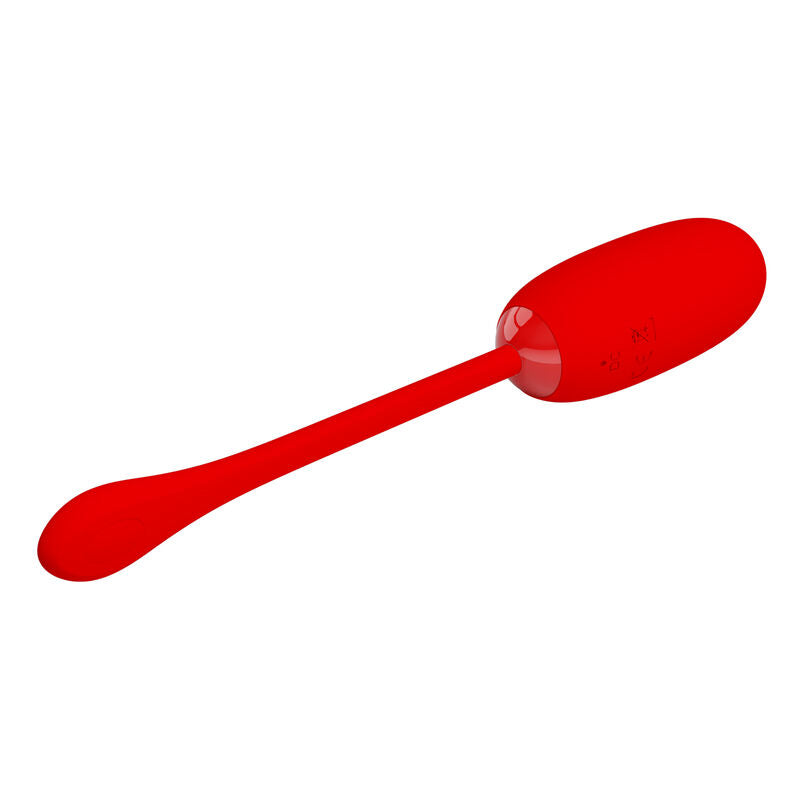 PRETTY LOVE - Julius Waterdicht-Oplaadbaar Vibrating Egg Rood