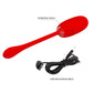 PRETTY LOVE - Julius Waterdicht-Oplaadbaar Vibrating Egg Rood