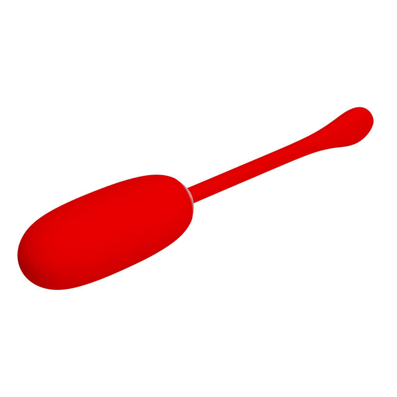 PRETTY LOVE - Julius Waterdicht-Oplaadbaar Vibrating Egg Rood