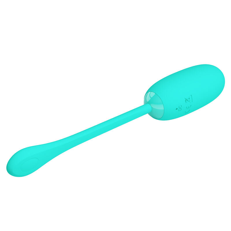PRETTY LOVE - Julius Waterdicht-Oplaadbaar Vibrating Egg Aqua Groen