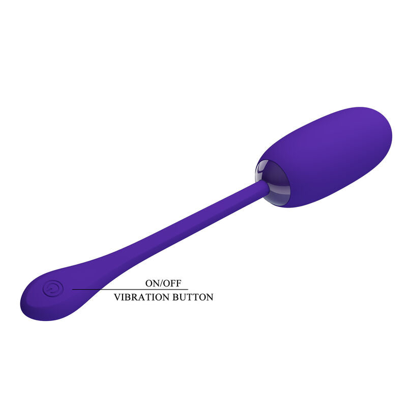 PRETTY LOVE - Julius Waterdicht-Oplaadbaar Vibrating Egg Paars