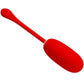 PRETTY LOVE - Kirk Oplaadbaar Vibrating Egg Rood