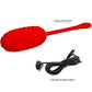PRETTY LOVE - Kirk Oplaadbaar Vibrating Egg Rood