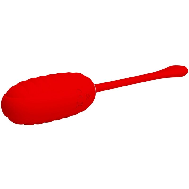 PRETTY LOVE - Kirk Oplaadbaar Vibrating Egg Rood