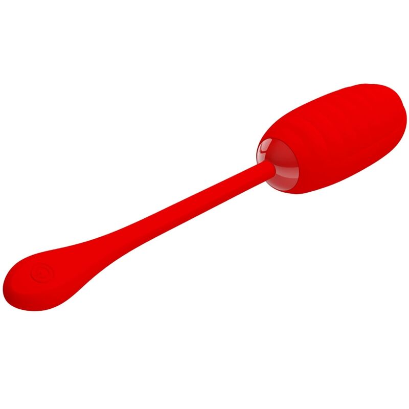 PRETTY LOVE - Kirk Oplaadbaar Vibrating Egg Rood