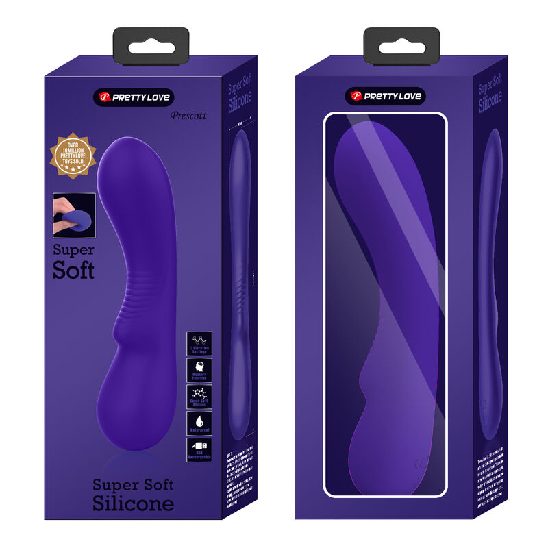 PRETTY LOVE - Prescott Oplaadbaar Vibrator Paars