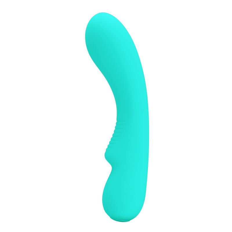 PRETTY LOVE - Prescott Rechargeable Vibrator Aqua Green