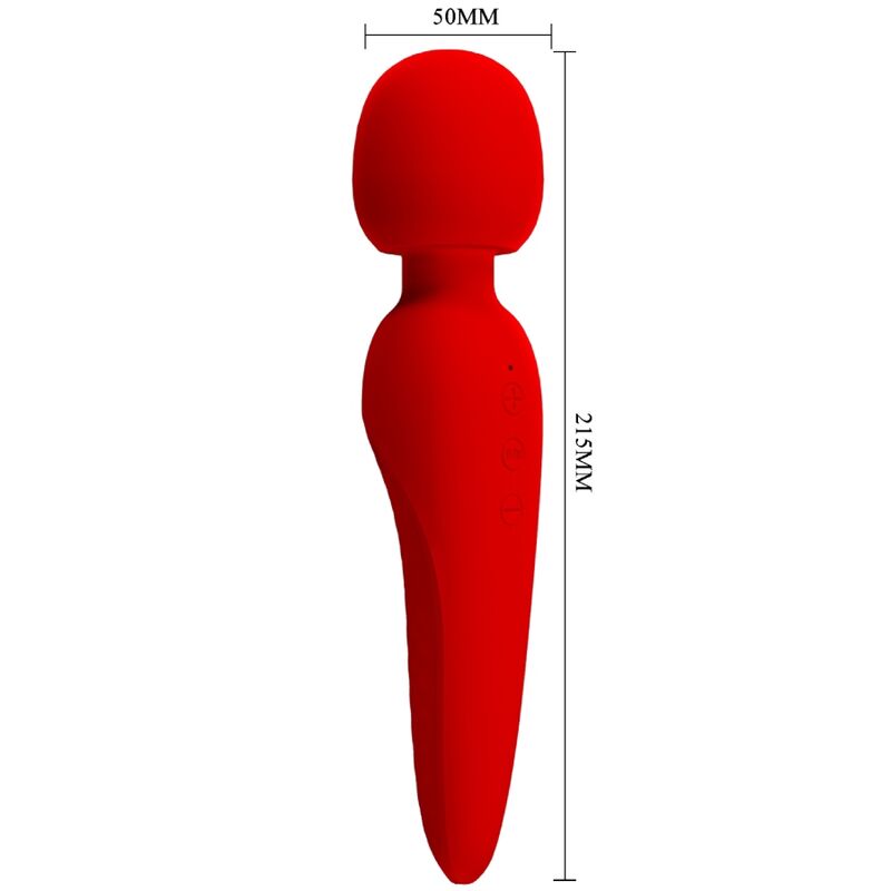 PRETTY LOVE - Meredith Massager 12 Vibration Modes Red