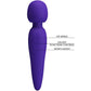 PRETTY LOVE - Meredith Massager 12 Vibration Modes Paars