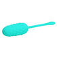 PRETTY LOVE - Vibrating Egg With Aqua Green Rechargeable Marine Texture