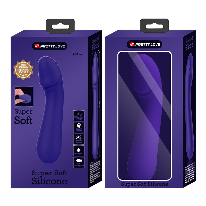 PRETTY LOVE - Cetus Oplaadbaar Vibrator Paars