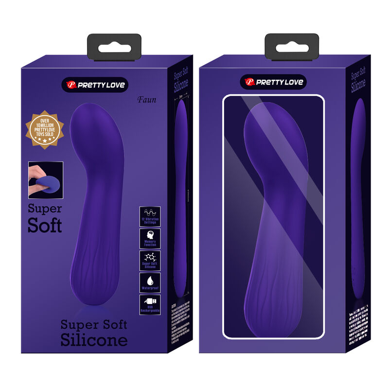 PRETTY LOVE - Faun Rechargeable Vibrator Purple