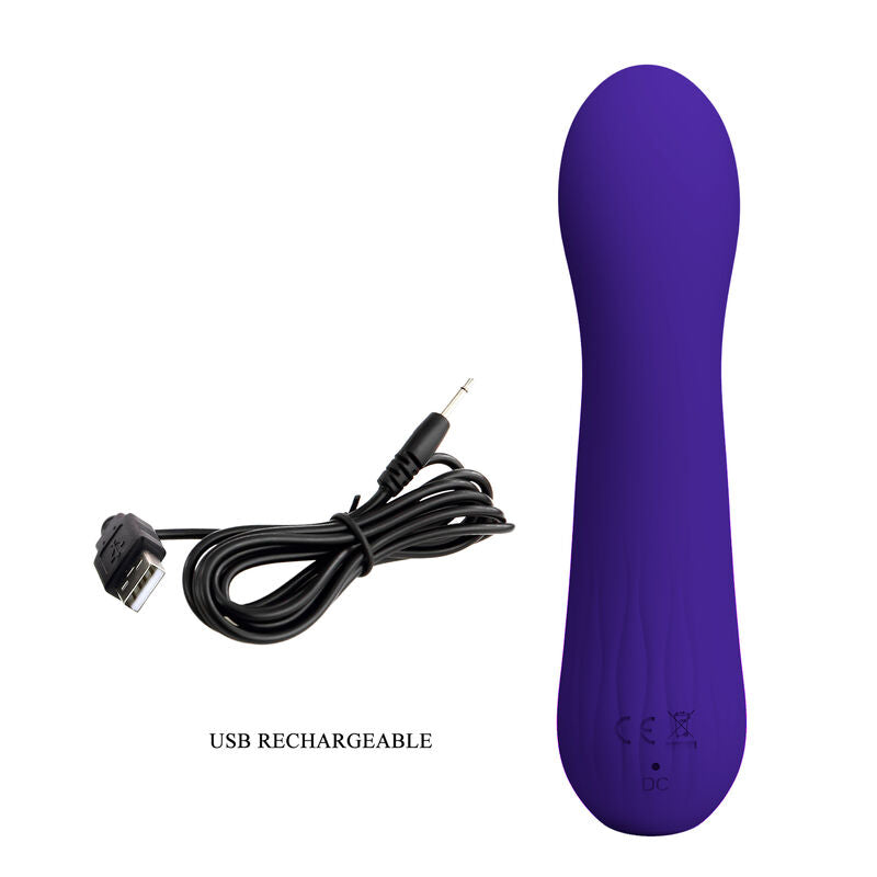 PRETTY LOVE - Faun Rechargeable Vibrator Purple