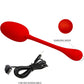 PRETTY LOVE - Knucker Rood Oplaadbaar Vibrating Egg