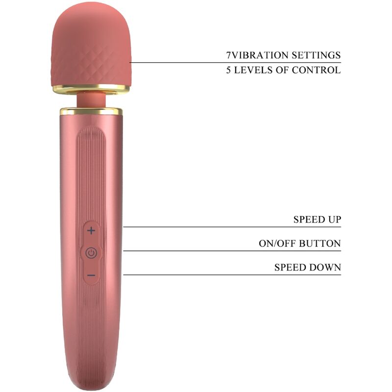 PRETTY LOVE - Massager 7 Vibration Modes Pink