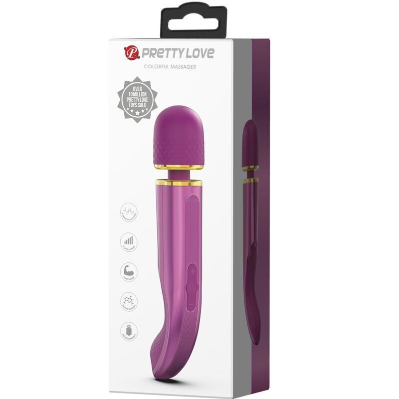 PRETTY LOVE - Massager 7 Vibration Modes Purple