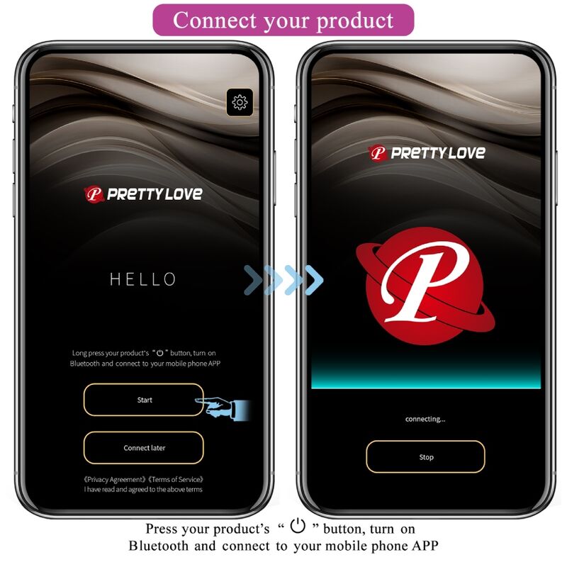 PRETTY LOVE - Jayleen Vibrator APP Afstandsbediening Paars