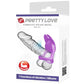 PRETTY LOVE - Silas Vibrant Penis Ring 7 Vibrations Paars Silicone
