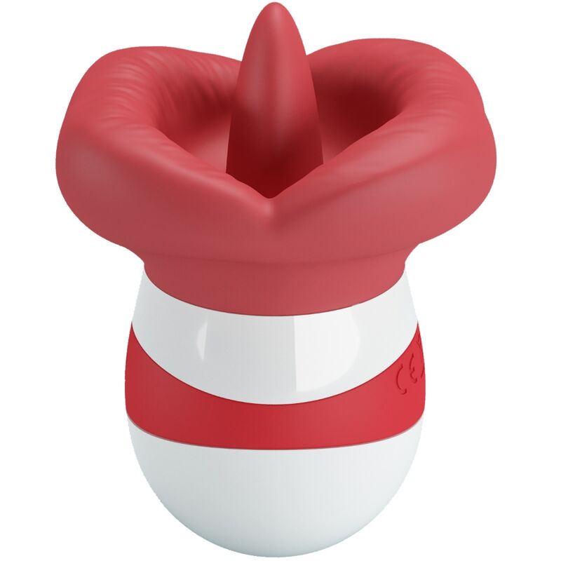 PRETTY LOVE - Mina Tongue Stimulator Light Red