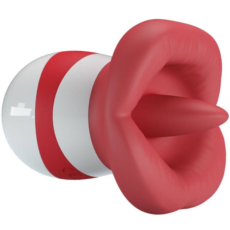 PRETTY LOVE - Mina Tongue Stimulator Light Red
