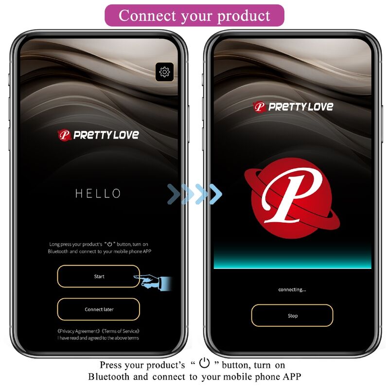 PRETTY LOVE - Billy Vibration Remote Control Purple Free APP