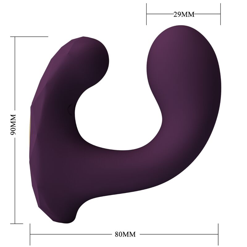PRETTY LOVE - Billy Vibration Remote Control Purple Free APP