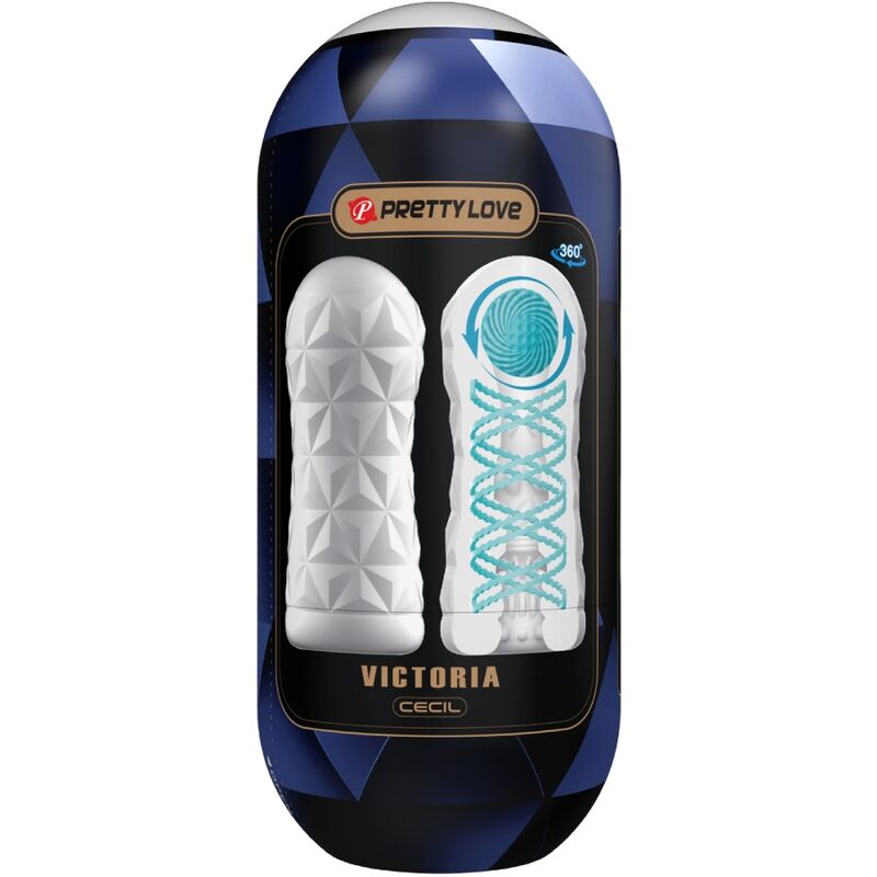 PRETTY LOVE - Victoria Cecil Masturbator White