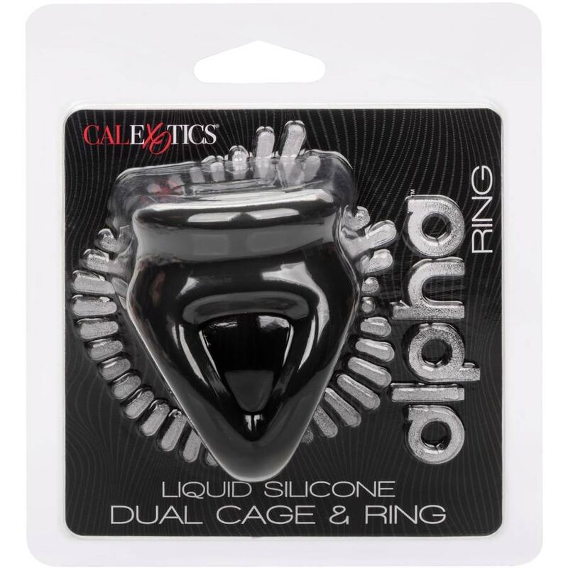 CalExotics - Alpha Dubbele Kooierring Zwart