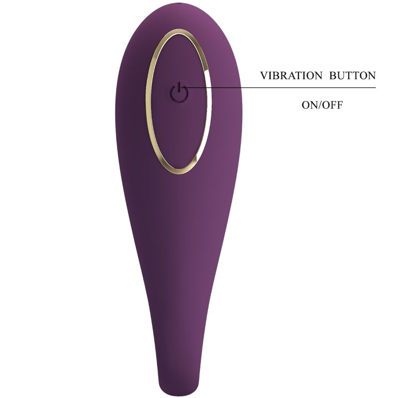 PRETTY LOVE - August Remote Global Double Pleasure Vibrator