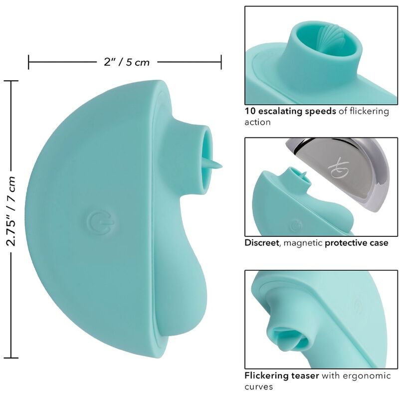 CalExotics - Ovation Rave Stimulator Aqua Green