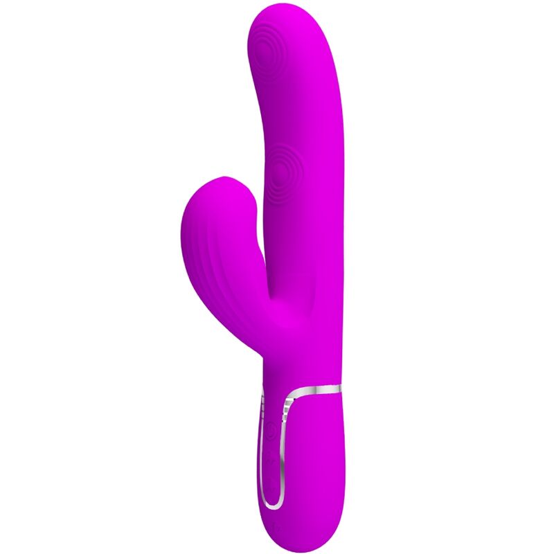 PRETTY LOVE - Perlita Multifunction 3 In 1 G-Spot Vibrator Violet