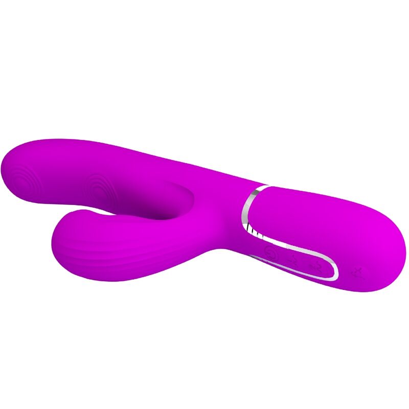 PRETTY LOVE - Perlita Multifunction 3 In 1 G-Spot Vibrator Violet
