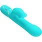 PRETTY LOVE - Rabbit Vibrator Pearls Aqua Groen