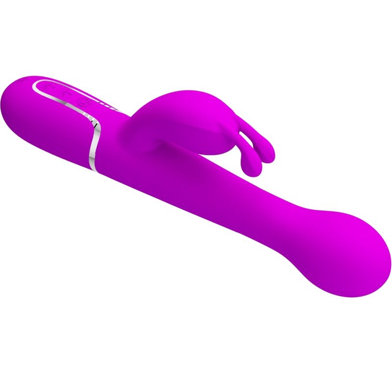 PRETTY LOVE - Dejon Rabbit Vibrator 3 In 1 Multifunction Violet