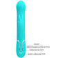 PRETTY LOVE - Coale Rabbit Vibrator Pearls Aqua Groen