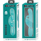 PRETTY LOVE - Coale Rabbit Vibrator Pearls Aqua Groen