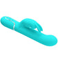 PRETTY LOVE - Coale Rabbit Vibrator Pearls Aqua Groen