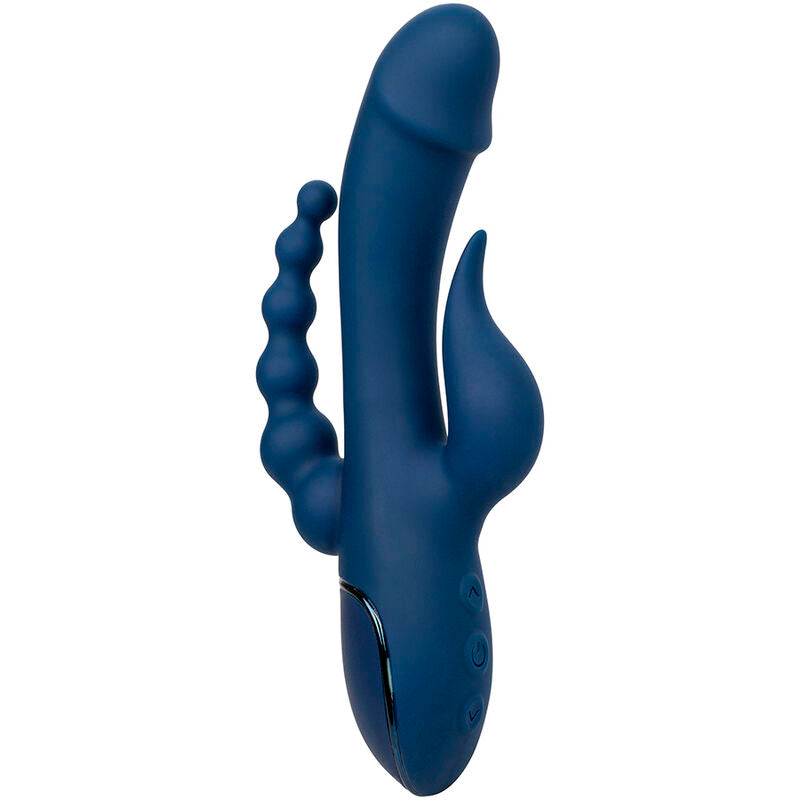 CalExotics - Blauwe Drievoudige Orgasme Vibrator