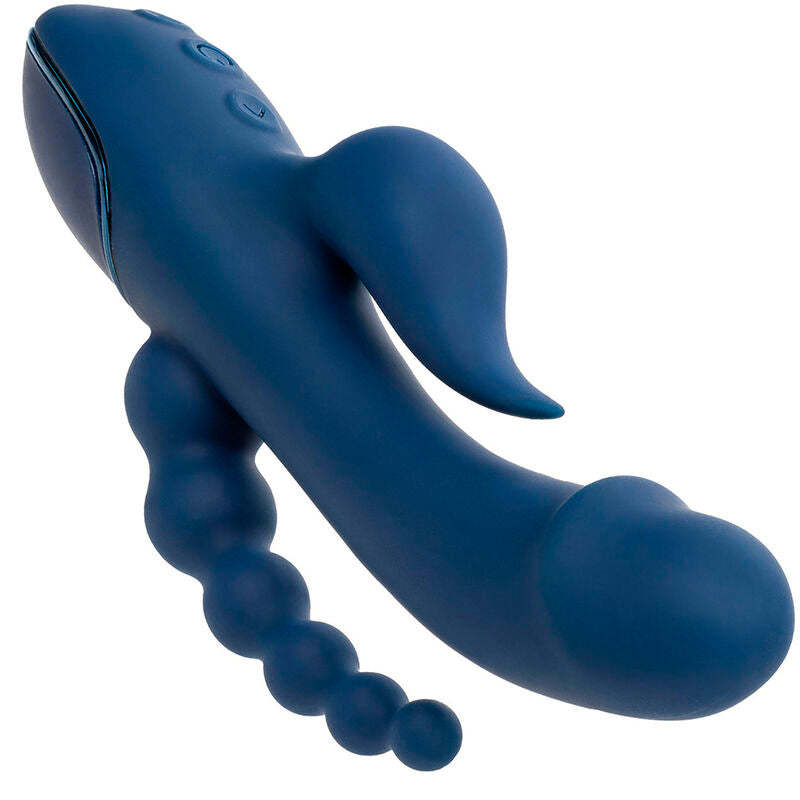 CalExotics - Blauwe Drievoudige Orgasme Vibrator