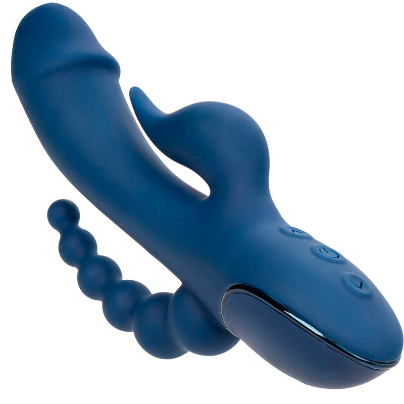 CalExotics - Blauwe Drievoudige Orgasme Vibrator