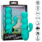 CalExotics - Del Mar Diva Vibrator Rabbir Aqua Green By California Dreaming
