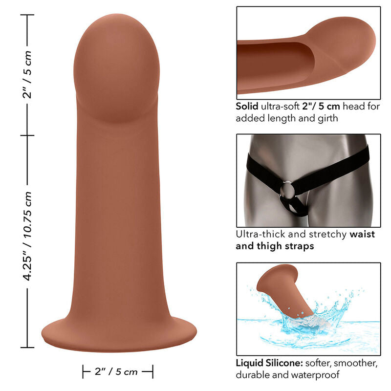 CalExotics - Performance Maxx Extension with Harness Brown Skin