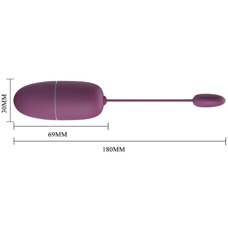 PRETTY LOVE - Nymph Vibrating Egg APP Controlled Lila