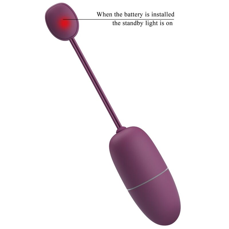 PRETTY LOVE - Nymph Vibrating Egg APP Controlled Lila