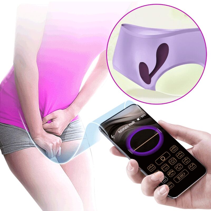 PRETTY LOVE - Baird G-Spot 12 Vibrations Rechargeable Lila APP